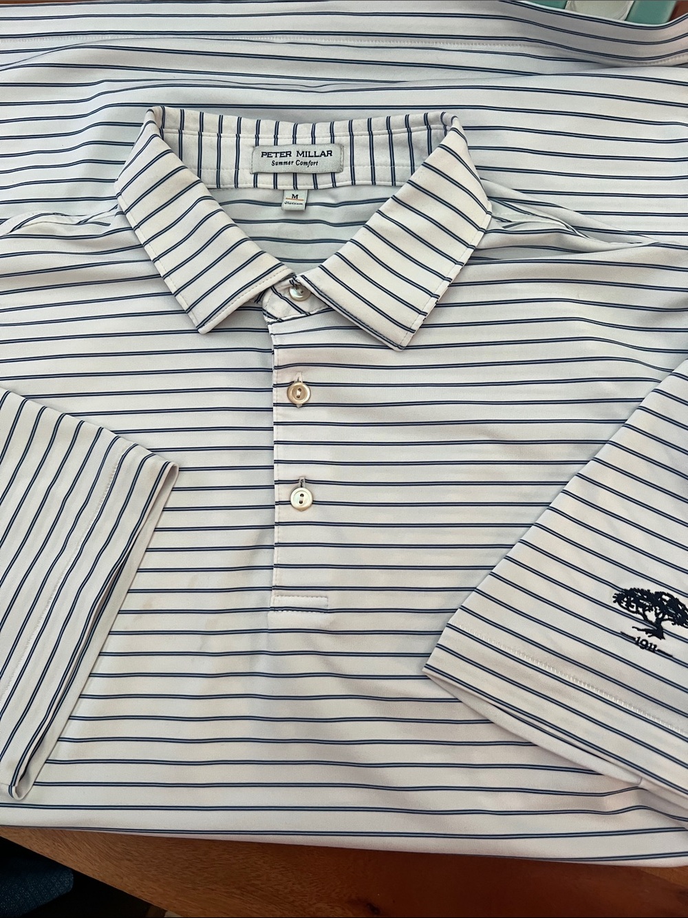 Peter Millar S/S "Peninsula Golf and Country Club"  ⛳️ Polo Sz Medium